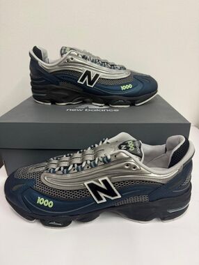 New Balance Men’s Navy and Gray M1000S Style Sneaker Size 14